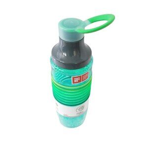 Hydratrak Green 32 oz Plastic Water Bottle Track